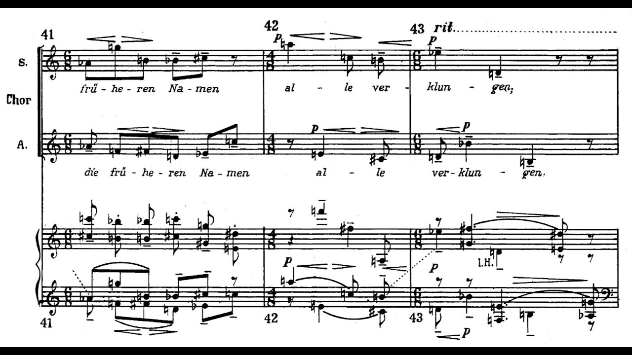 Anton Webern - Kantate I op. 29 (1938-39) [vocal score]