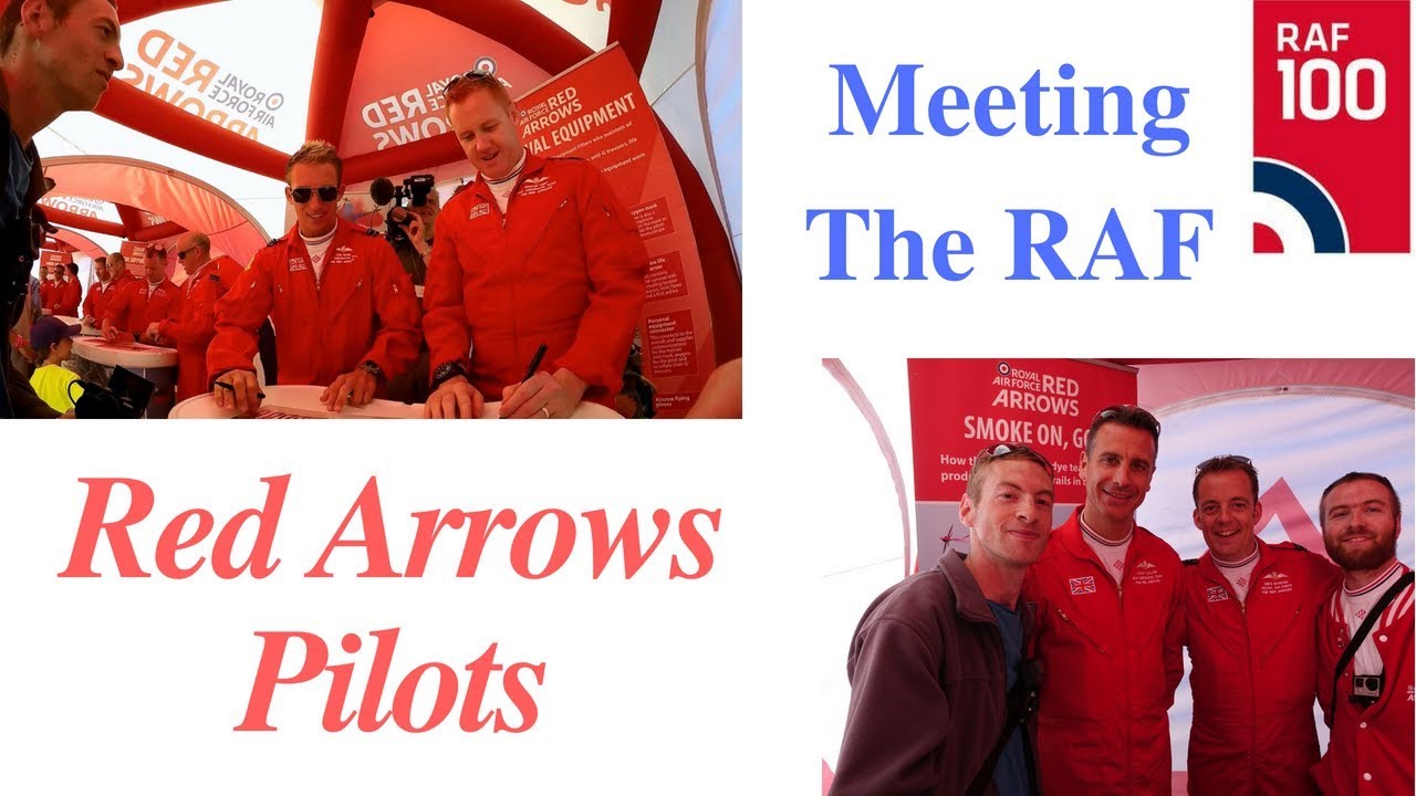 Meeting the Red Arrows Pilots 2018 (An Amazing Experience)