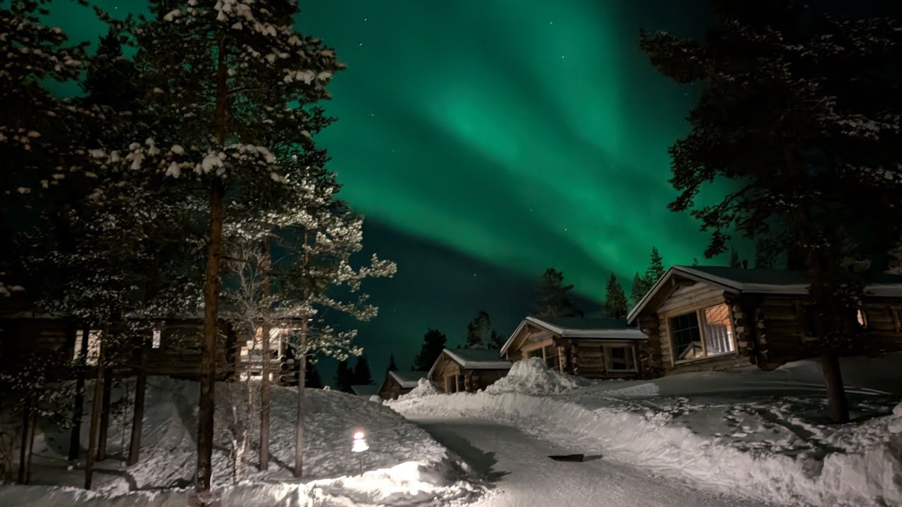 Living in the North of Finland during Cold, Dark Winter