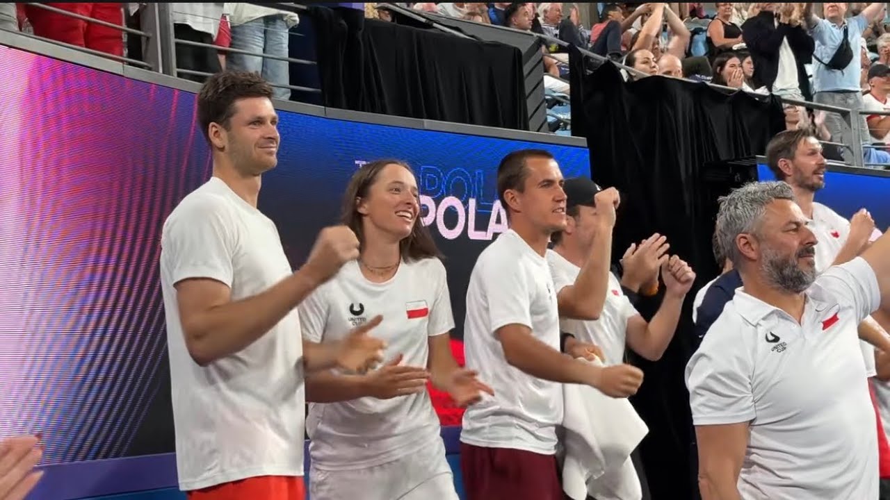 Iga Swiatek’s Best Reactions Watching Her Teammates at the United Cup 🇵🇱🔥