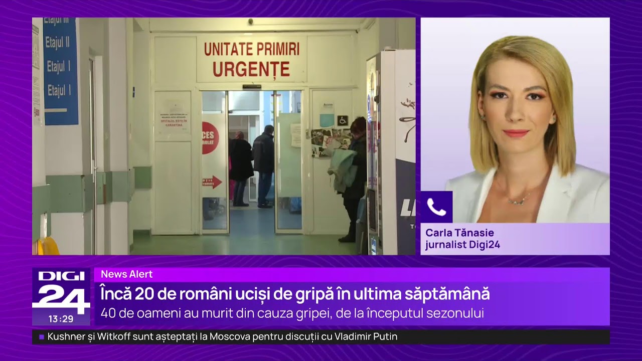 🟣Știrile Digi24 de la ora 13 – 22 ianuarie 2026