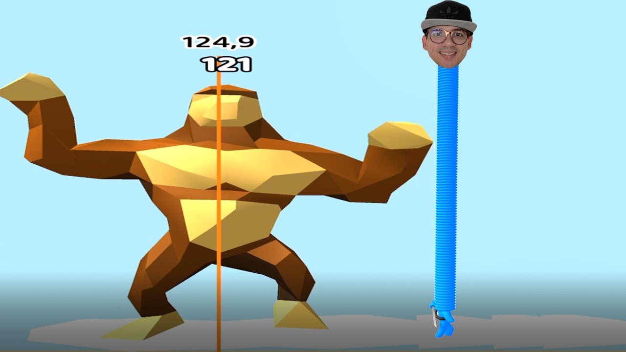 MEU PESCOÇO FICOU GIGANTE E MAIOR QUE UM KING KONG!!! - Long Neck Run