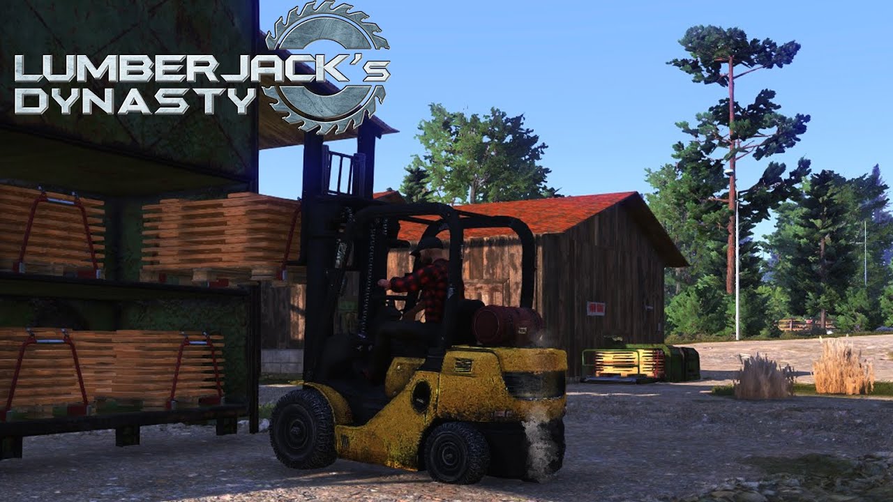 LUMBERJACKS DYNASTY [#48] Getrocknete Bretter Paletten beim Holzhandel verkaufen [Early Access]