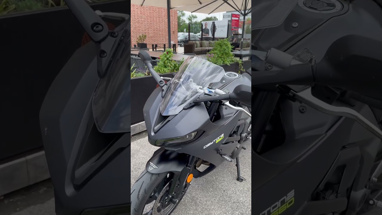 The new 2024 Triumph Daytona 660 🔥 #triumphdaytona