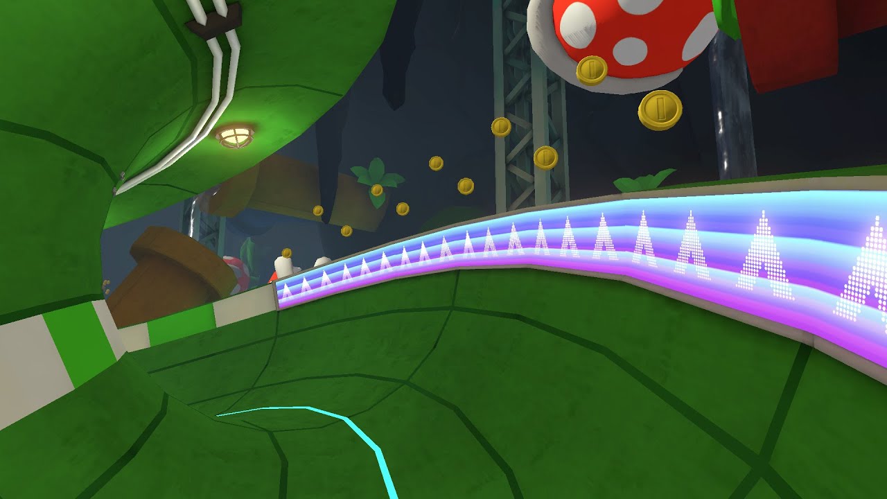 Tour Piranha Plant Pipeline | Mario Kart 8 Deluxe CUSTOM TRACK