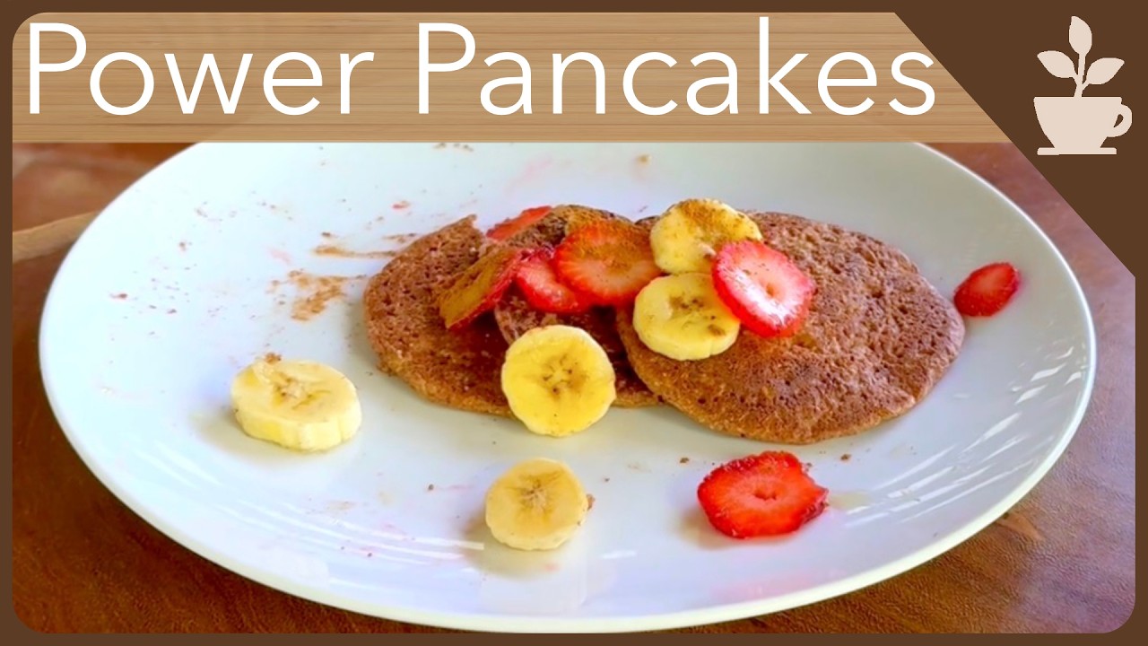 Delicious & Healthy!? Plant-Based Oatmeal Pancakes!