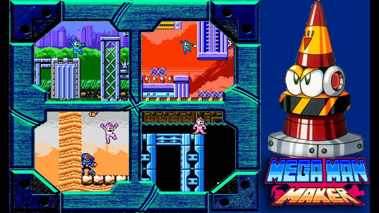 Mega Man Maker - MM Adventure Revisted - Full Game