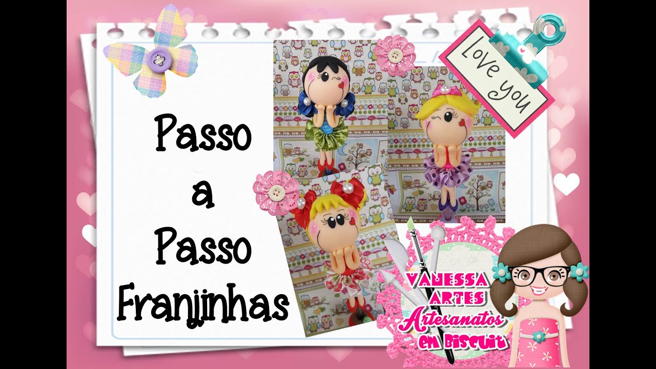 (DIY) FRANJINHAS PARA MAGRELINHAS CANETAS E PONTEIRAS