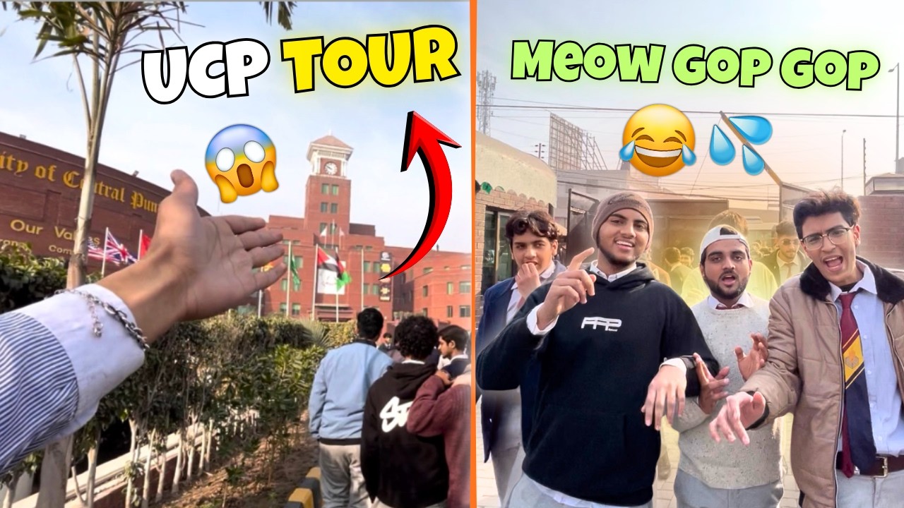 College wale UCP tour pe lekar gye 😱 | University walo ko Kela khilaa diya 😭😂