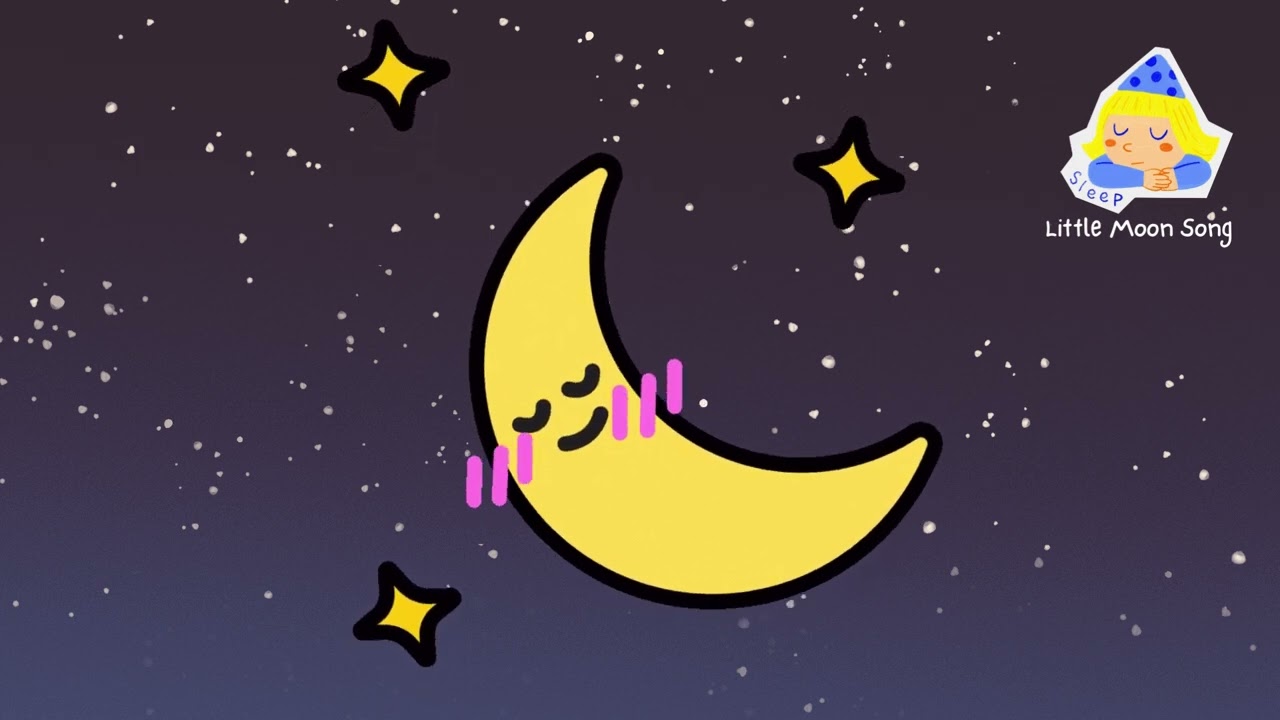 Twinkle Twinkle Little Star 🌙 Gentle Lullaby for Babies | Little Moon Songs