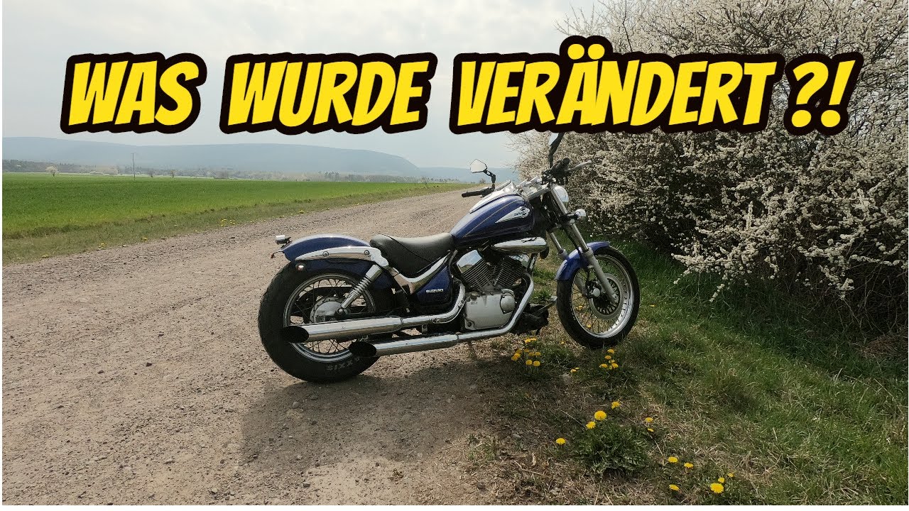Suzuki Intruder VL 125 | Was habe ich verändert?