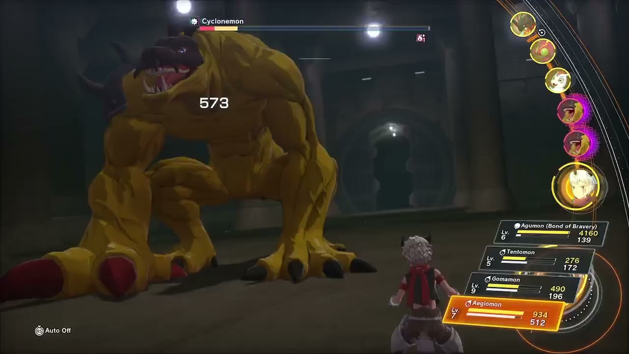 Cyclonemon DOWN! Gomamon Lands the Final Blow! | #queensabertygress on #Twitch