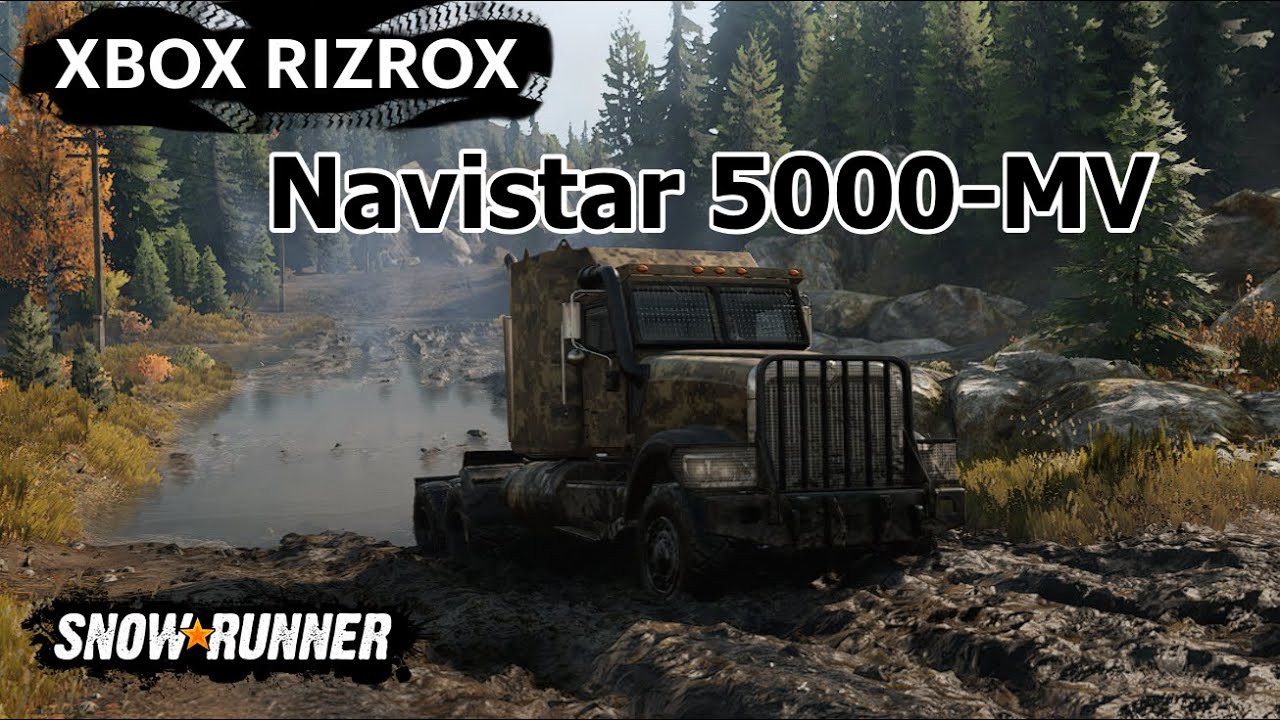 Snowrunner Navistar 5000-MV (gdyby Jeremy Clarkson grał w snowrunner to był by jego ulubieniec) 🇵🇱