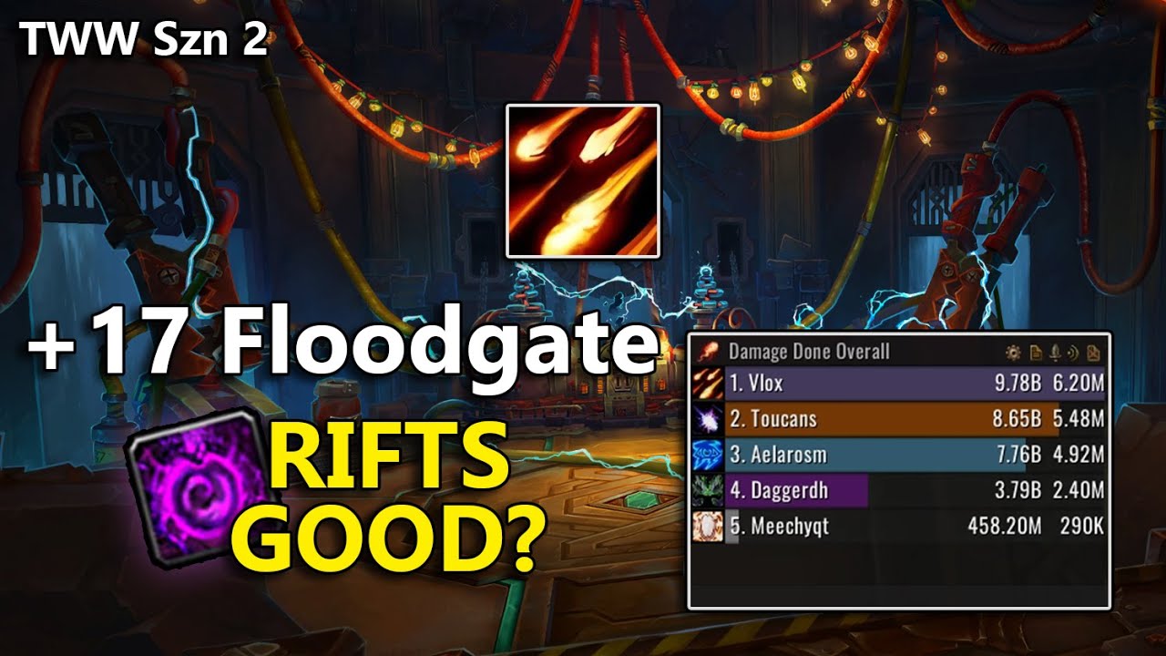 Operation: Floodgate +17 (Destruction Warlock POV) | TWW Season 2 M+