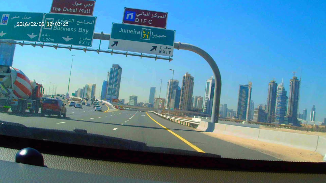 Drive through Dubai :)