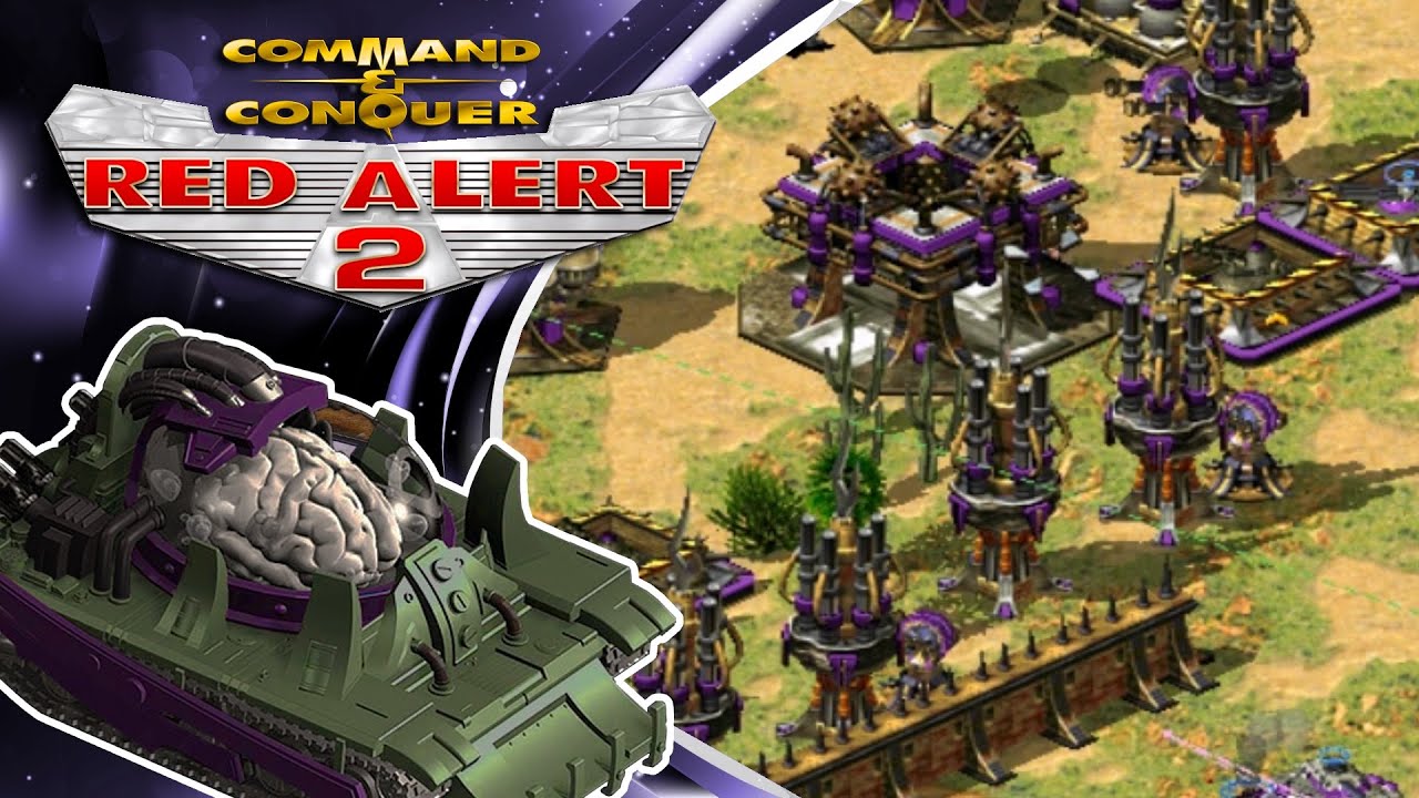 Red Alert 2 | Yuri vs 7 Brutal Soviets | (7 vs 1 + Superweapons)
