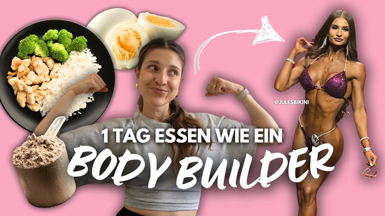 ich esse 1 Tag wie ein BODY BUILDER - super high protein und unglaublich viel