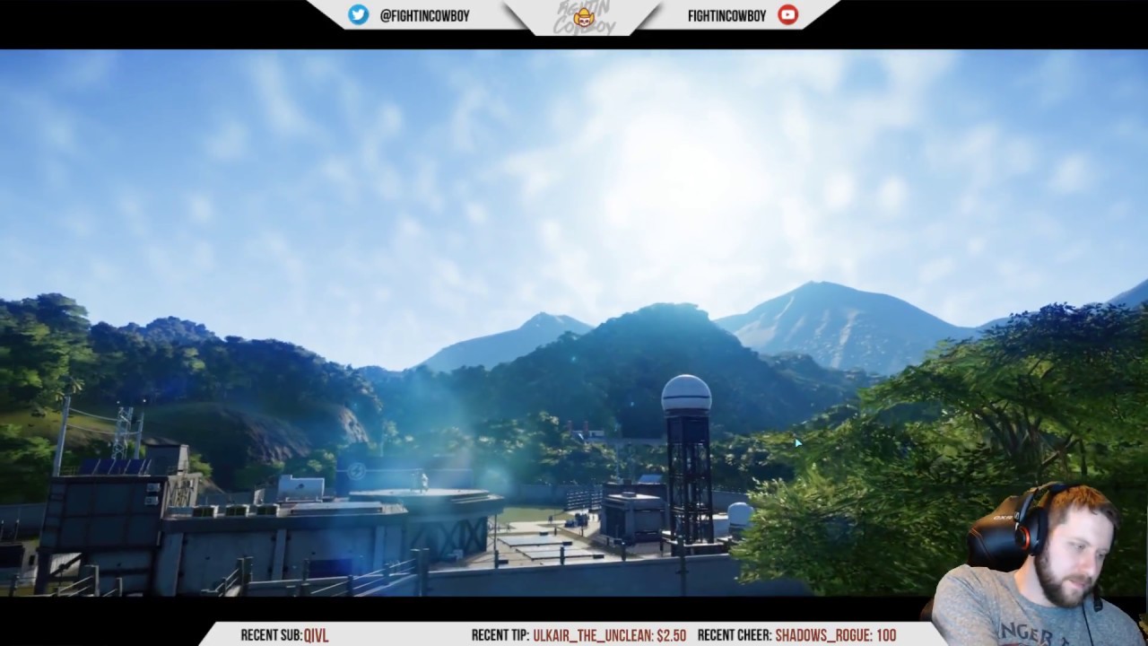 Jurassic World Evolution - Island 4...almost to the end.