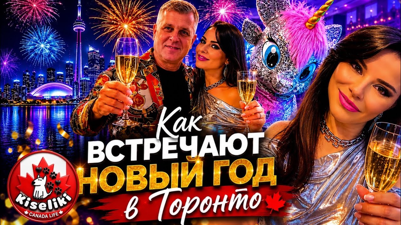 Как ВСТРЕЧАЮТ НОВЫЙ ГОД в Торонто 🎆 | Бомонд • Chateau Le Parc  #новыйгод #торонто #новогодняяночь 