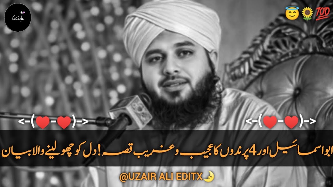 Abu Ismael Aur 4 Parndon Ka Ajeeb O Ghareb Qissa Dil Ko Cho Lane Wala Bayan | Peer Ajmal Raza Qadri