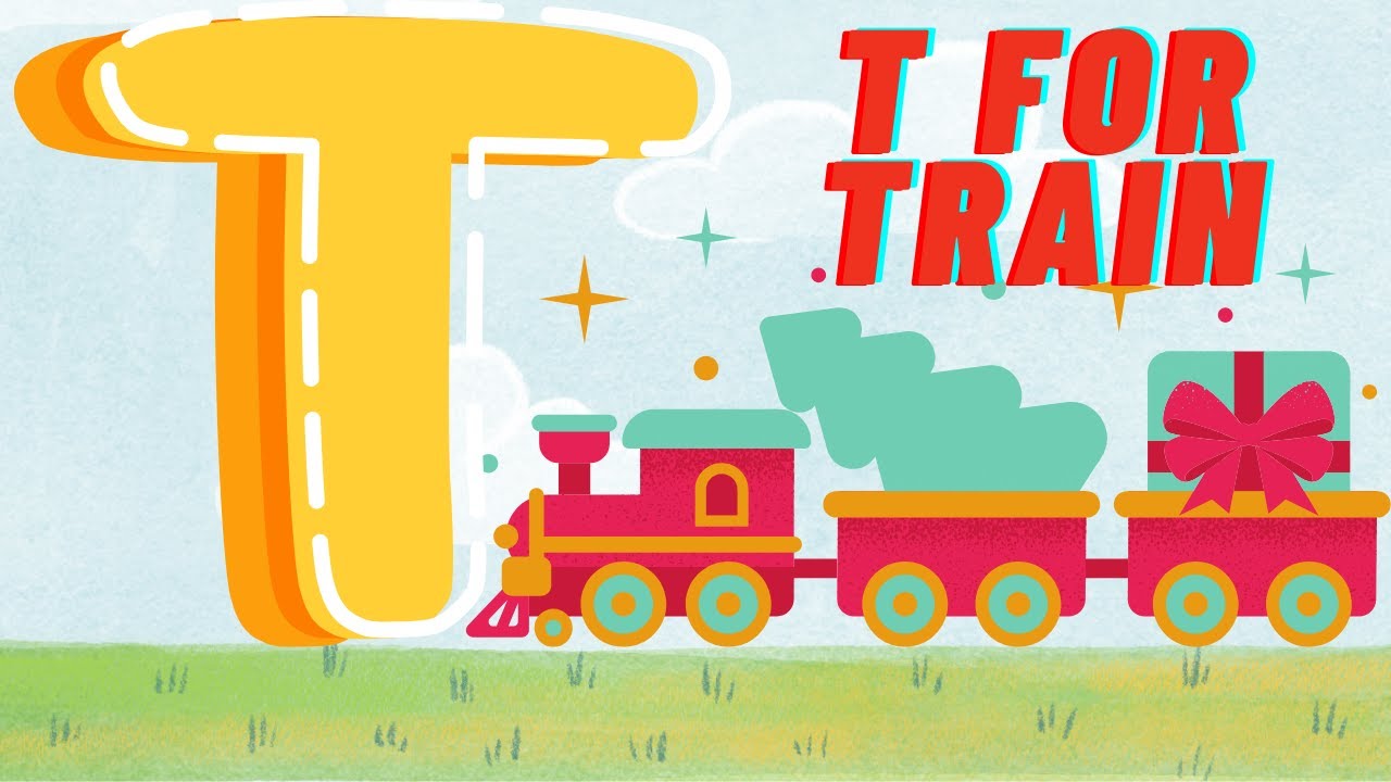 T for Train🚆| Alphabet T | Teach letter T | Learn Letter T with Benny the Bear 🐻| Little Learners TV