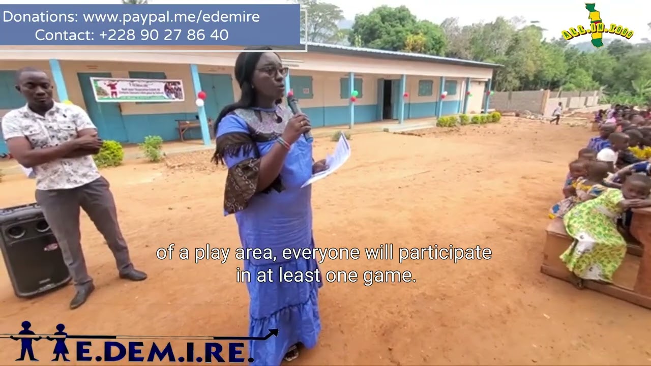 Discovering EDEMIRE IN TOGO : Association of Underprivileged Children: Icons for the Next Generation