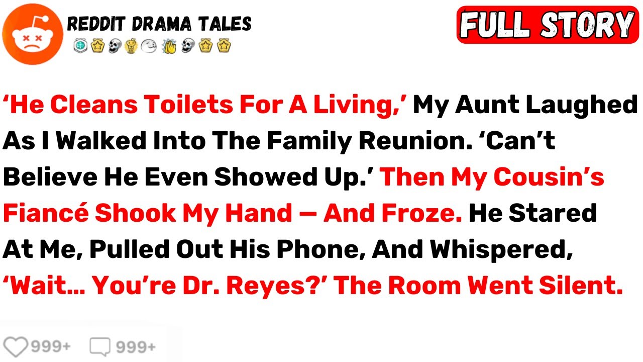 ‘He Cleans Toilets For A Living,’ My Aunt Laughed As I Walked Into The... - Best Reddit Stories