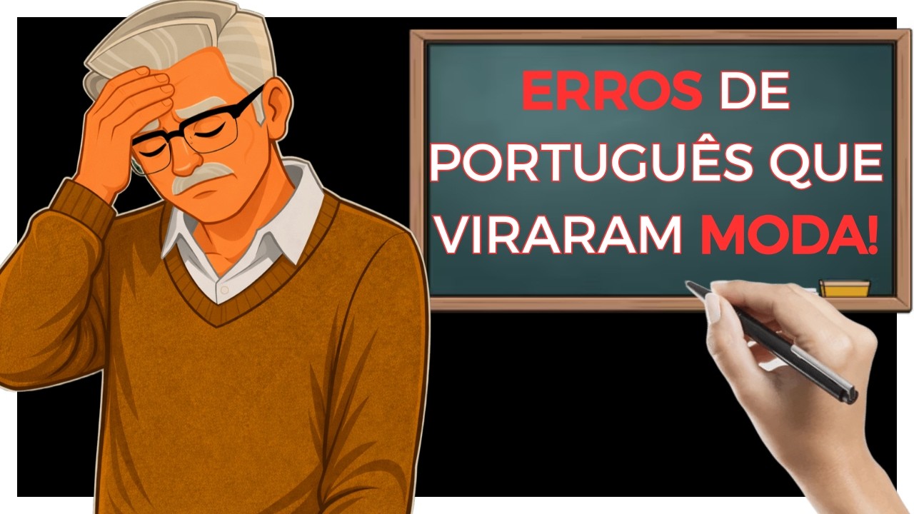 CUIDADO! ERROS de Português que Viraram MODA! #português