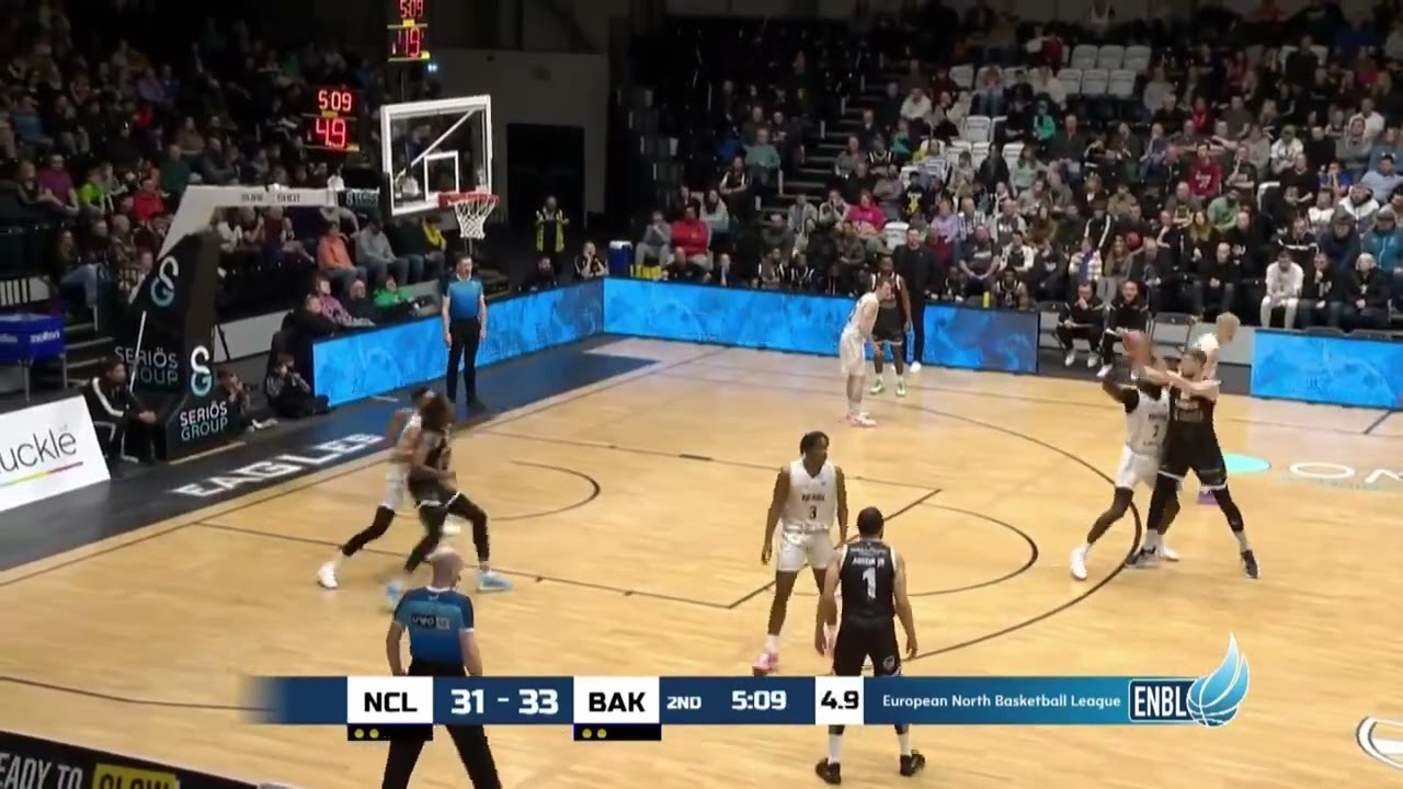 Highlights | Serios Group Newcastle Eagles v Bakken Bears Aarhus |Mar 1 2024 7:30 PM ENBLeague 23/24