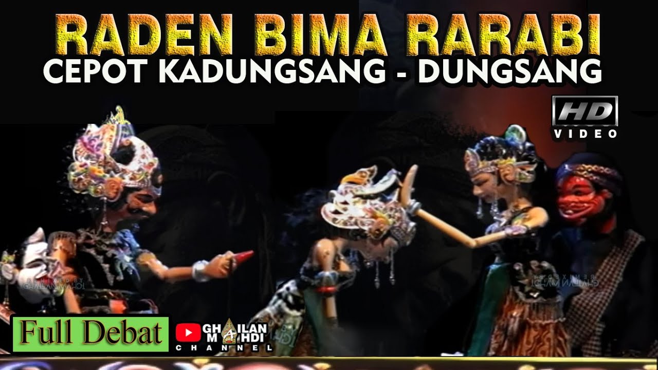 Cepot Kadungsang dungsang Wayang Golek Asep Sunandar Sunarya Full Video