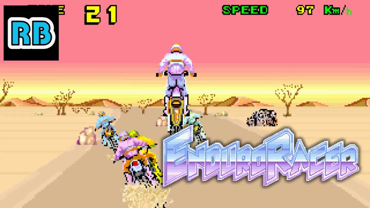 1986 [60fps] Enduro Racer ALL