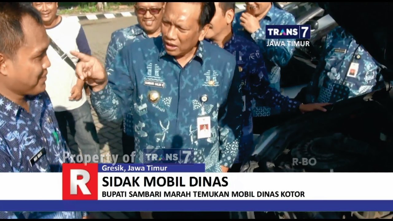 TRANS7 JAWA TIMUR - Bupati Gresik Marah Sidak Mobil Dinas