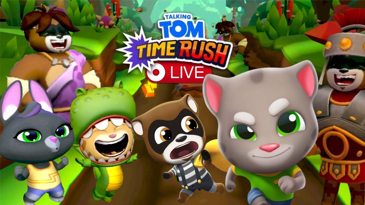 🔴 Live Stream Talking Tom Time Rush