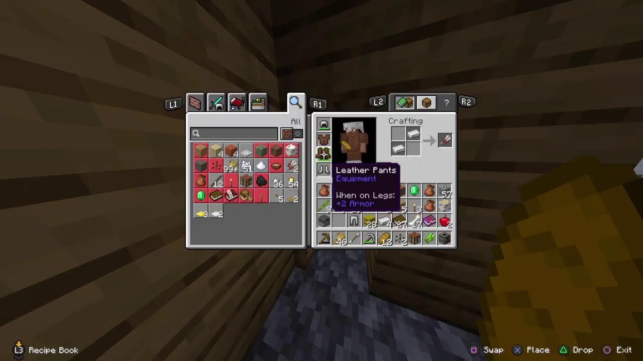 Minecraft survival Gamer Girl Tryhard
