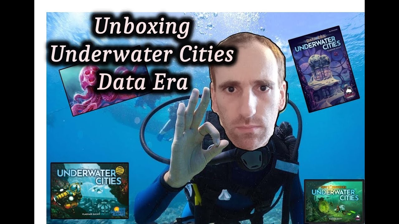 Unboxing et Teasing (Underwater Cities Data Era et Mistborn)