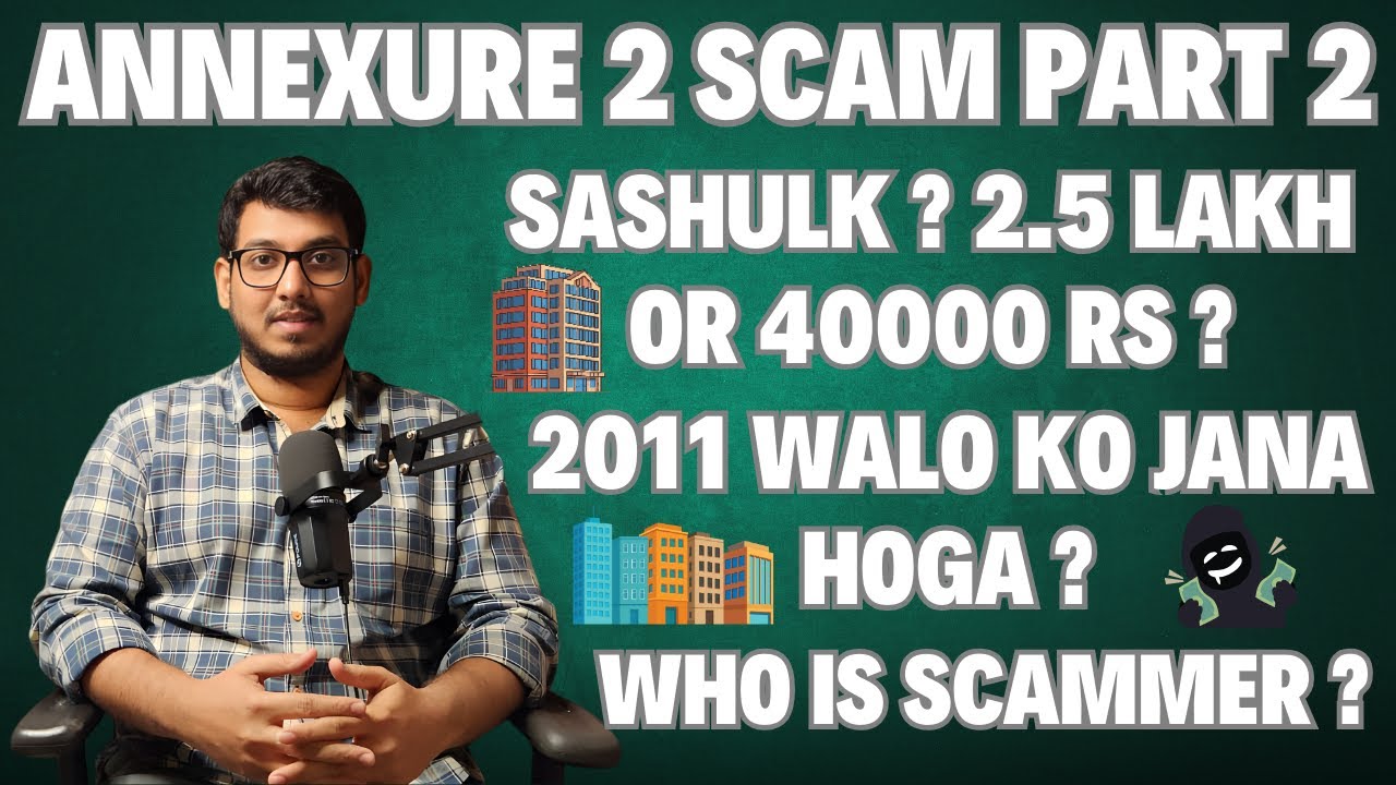 ANNEXURE 2 SCAM - PART 2 | CTS NO 515-516-484A | SASHULK - 2.5 LAKH ? OR 40 THOUSAND ? | 2018 GR |