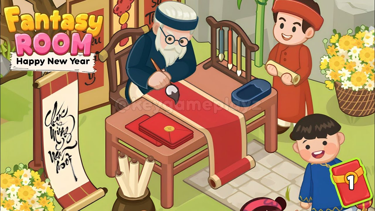 Fantasy Room: Lunar New Year - Level 1 I Event Quest Walkthrough 