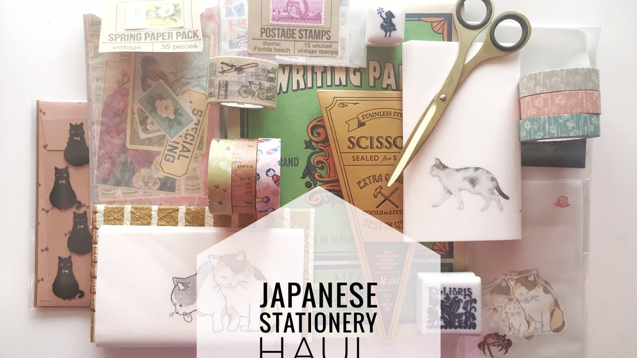 Japanese Stationery Haul from The Paper Seahorse