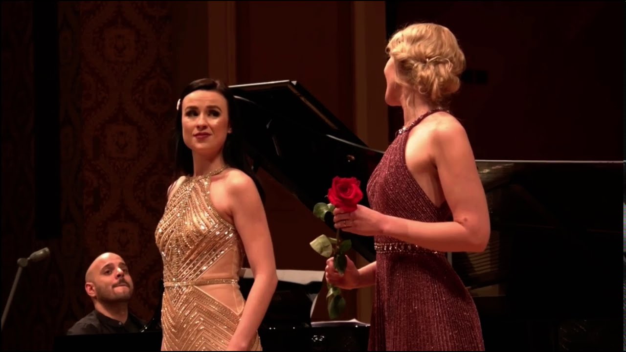 Lada Bočková and Arnheiður Eiríksdóttir sing Flower duet