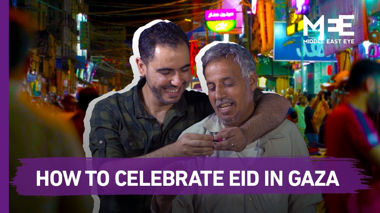 This is how Palestinians in Gaza celebrate Eid al-Fitr