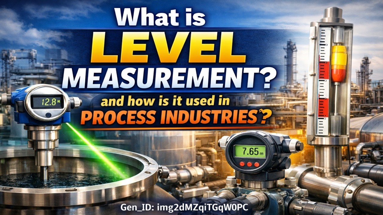 What is level measurement, and how is it used in process industries?