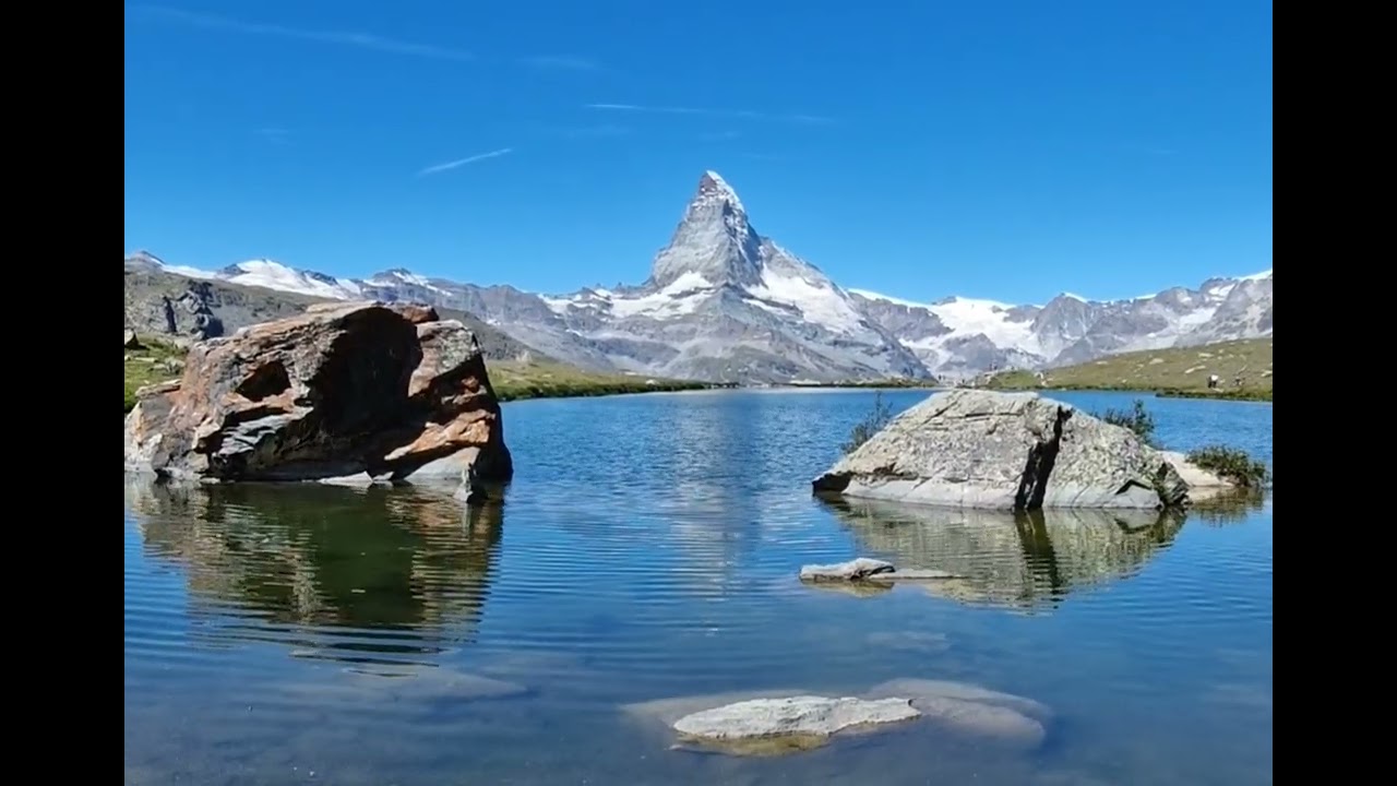 Stellisee, Zermatt Matterhorn, Schweiz 