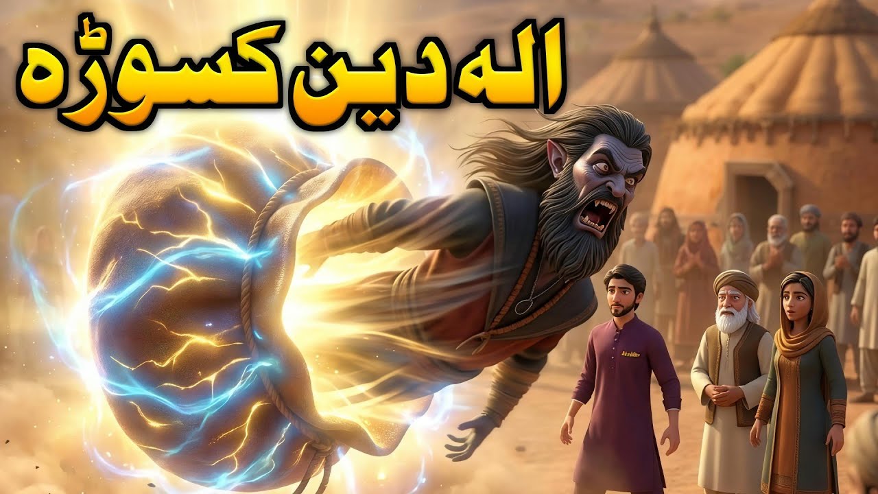 Aladdin and the Magical Bag | الہ دین جادوئی کسوڑہ | Pashto Cartoon Story