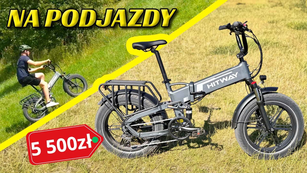 Mocny i Wygodny Składak Elektryczny - HITWAY BK10S PRO