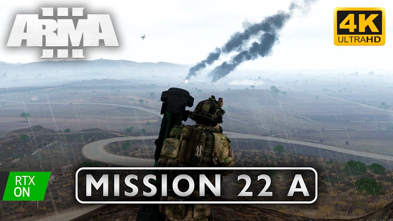 〈4K〉ArmA 3 The East Wind: Paradise Found Campaign Walkthrough - No Commentary GamePlay v.A