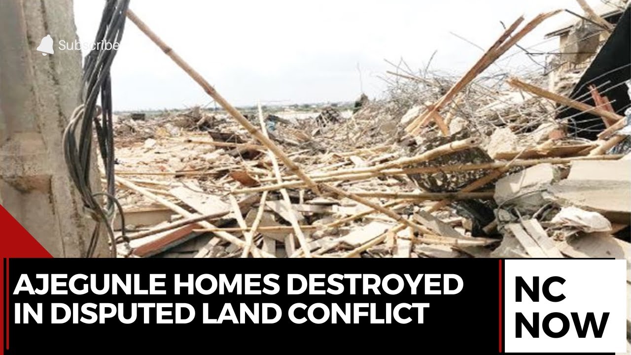 Land Dispute: Ajegunle Homes Demolished Over Levies