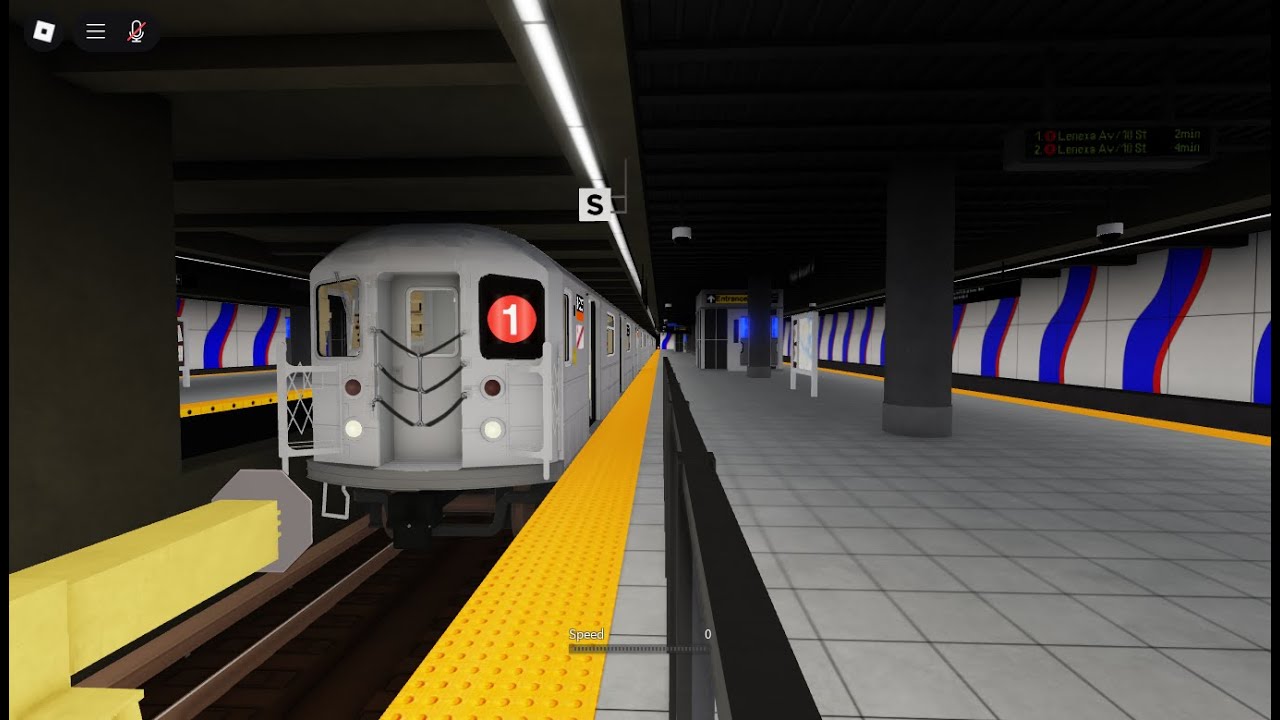 Roblox NTA Fordon Avenue Lines R62 1 Train From Lenexa Avenue/10th Street To Natal Airport