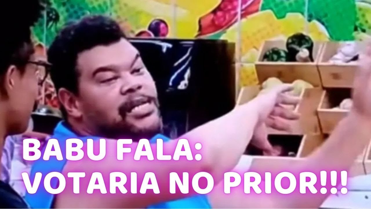 BABU FALA QUE VOTARIA NO PRIOR LÁ NO BBB 20! 😲😲😯 REACT 