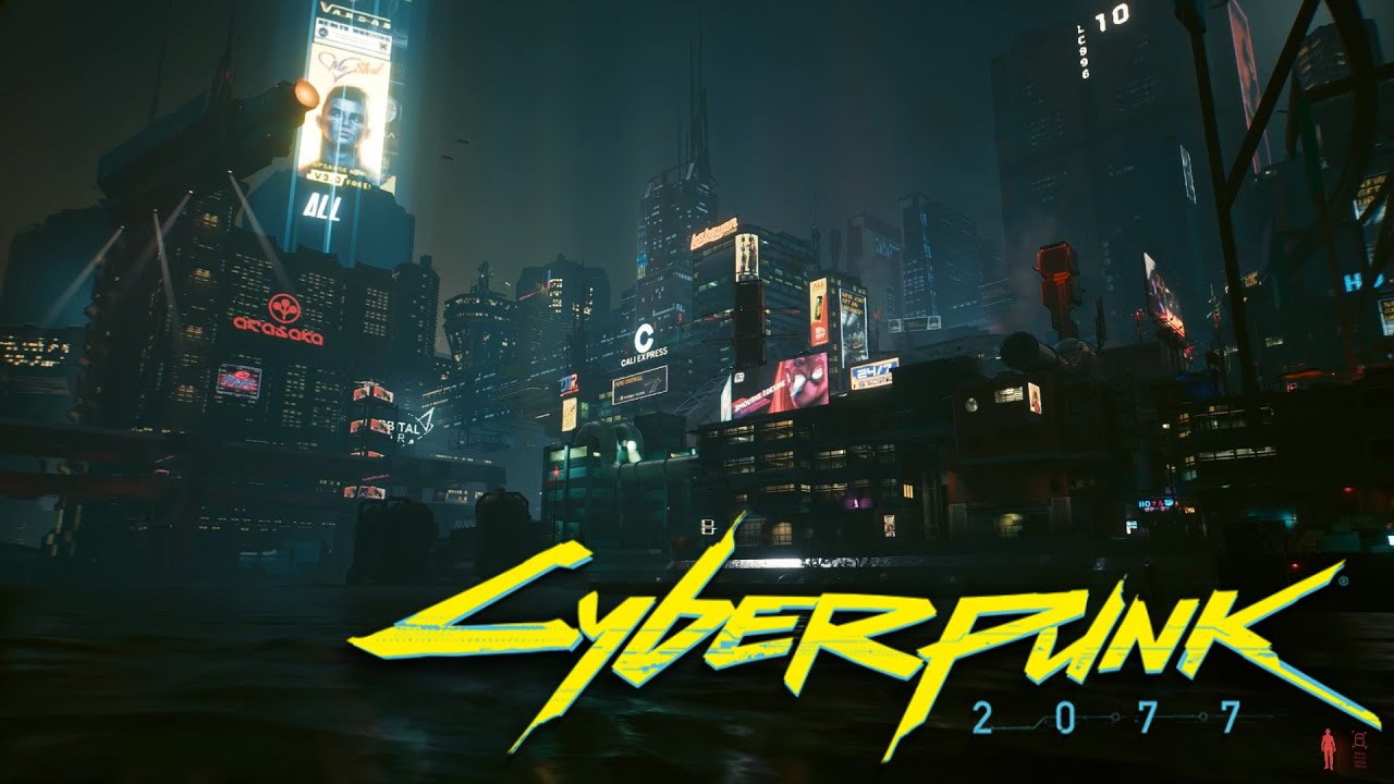 HD//CYBERPUNK//NIGHT CITY AMBIENCE w/relaxing wave sounds
