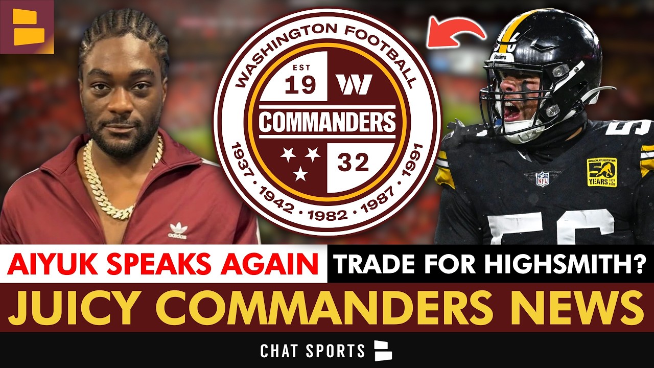 Commanders News: Brandon Aiyuk BLASTS The 49ers AGAIN + Alex Highsmith LINKED To Washington